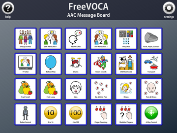 FreeVOCA Front Screen